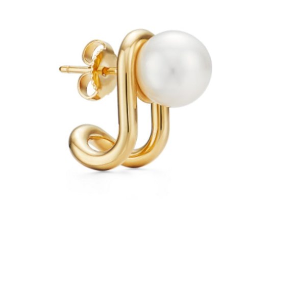 Tiffany HardWear South Sea Pearl Earrings - Picture 2 of 4